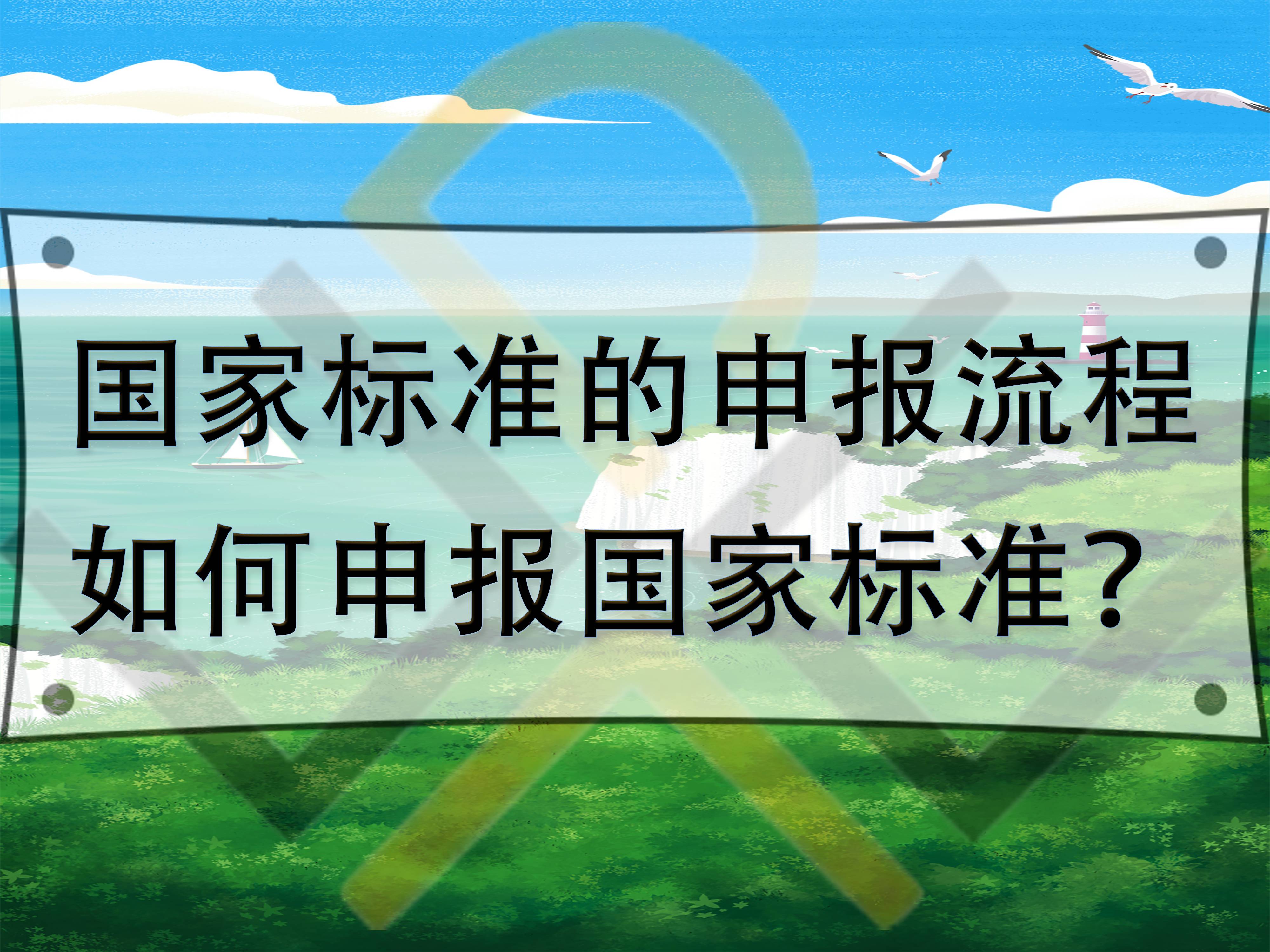 國(guó)家標(biāo)準(zhǔn)的申報(bào)流程，如何申報(bào)國(guó)家標(biāo)準(zhǔn)？