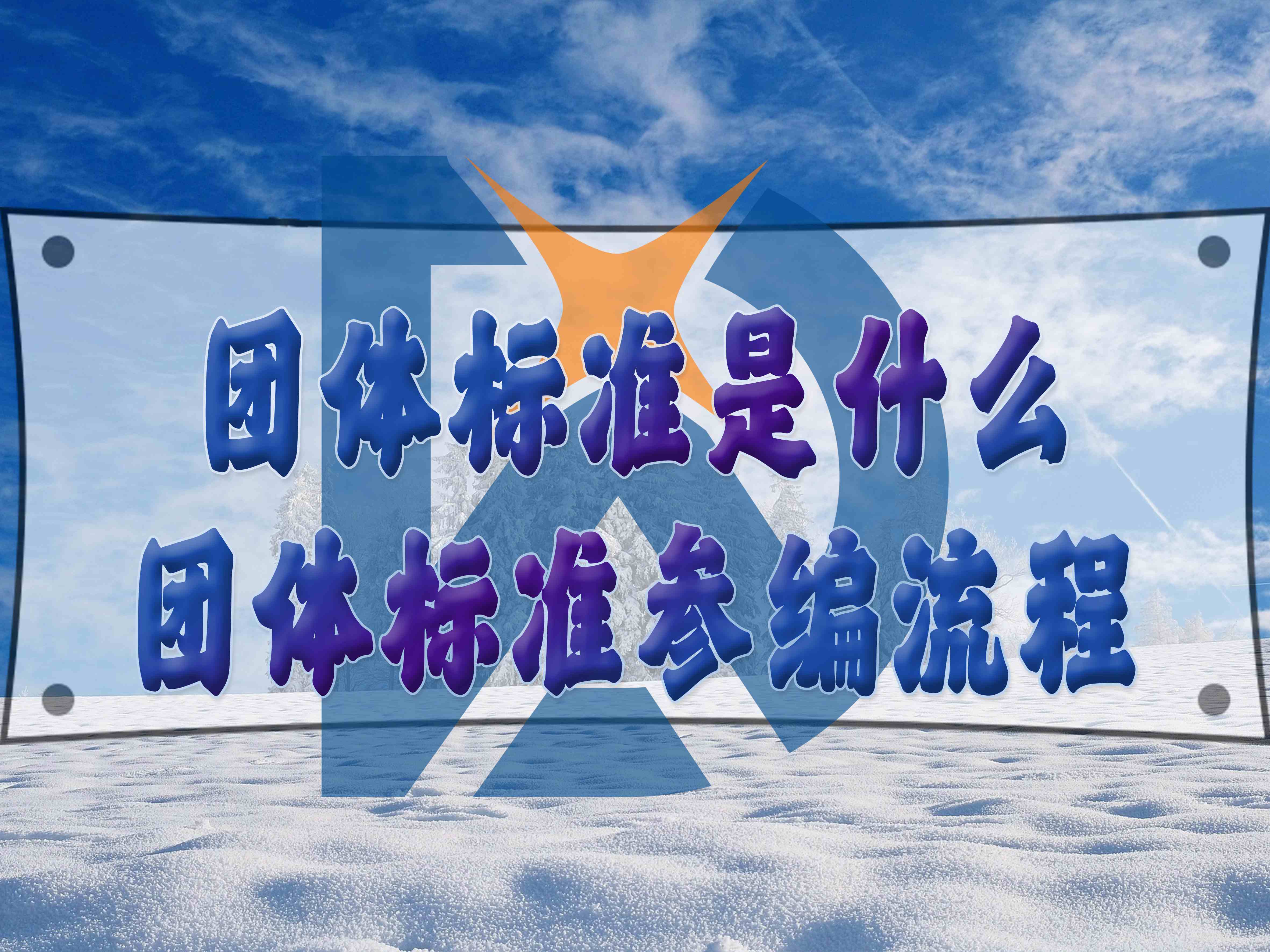 團體標準是什么？團體標準參編流程